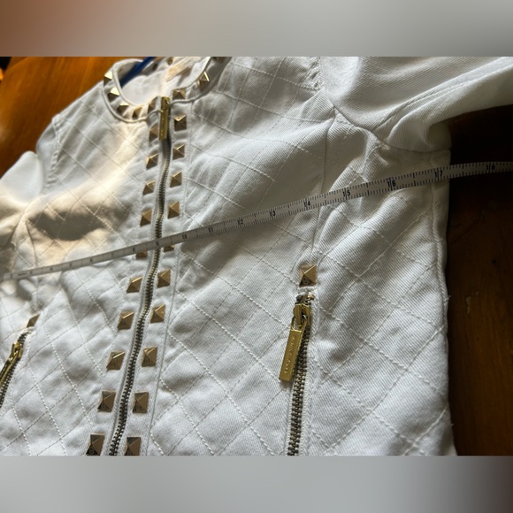 Michael Kors Women’s Jacket Size S / Cream and Gold color - Picture 11 of 12